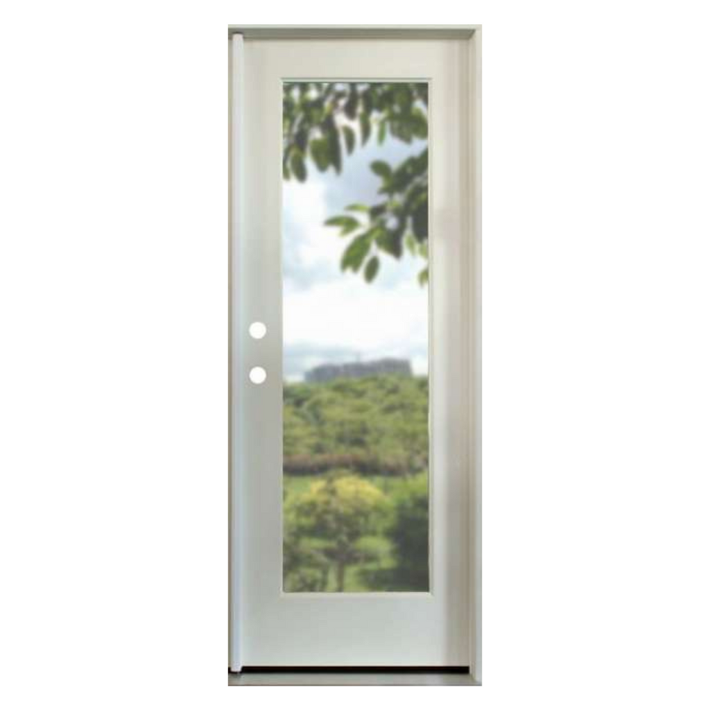 Flush Glaze Single Patio Door, 8/00 Height