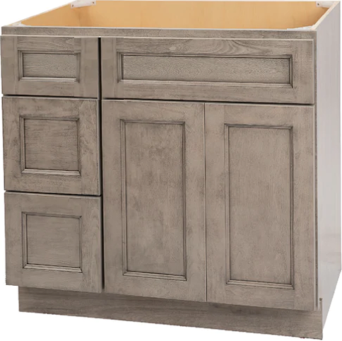Prestige Oxford Vanity; Mist; 36 in. LH