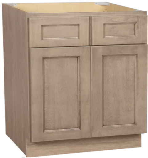 Prestige Oxford Vanity; Toffee; 30 in.