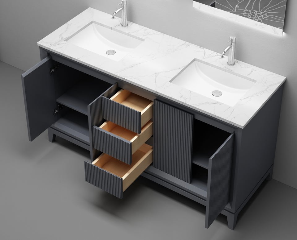 Nova Vanity; Navy Blue