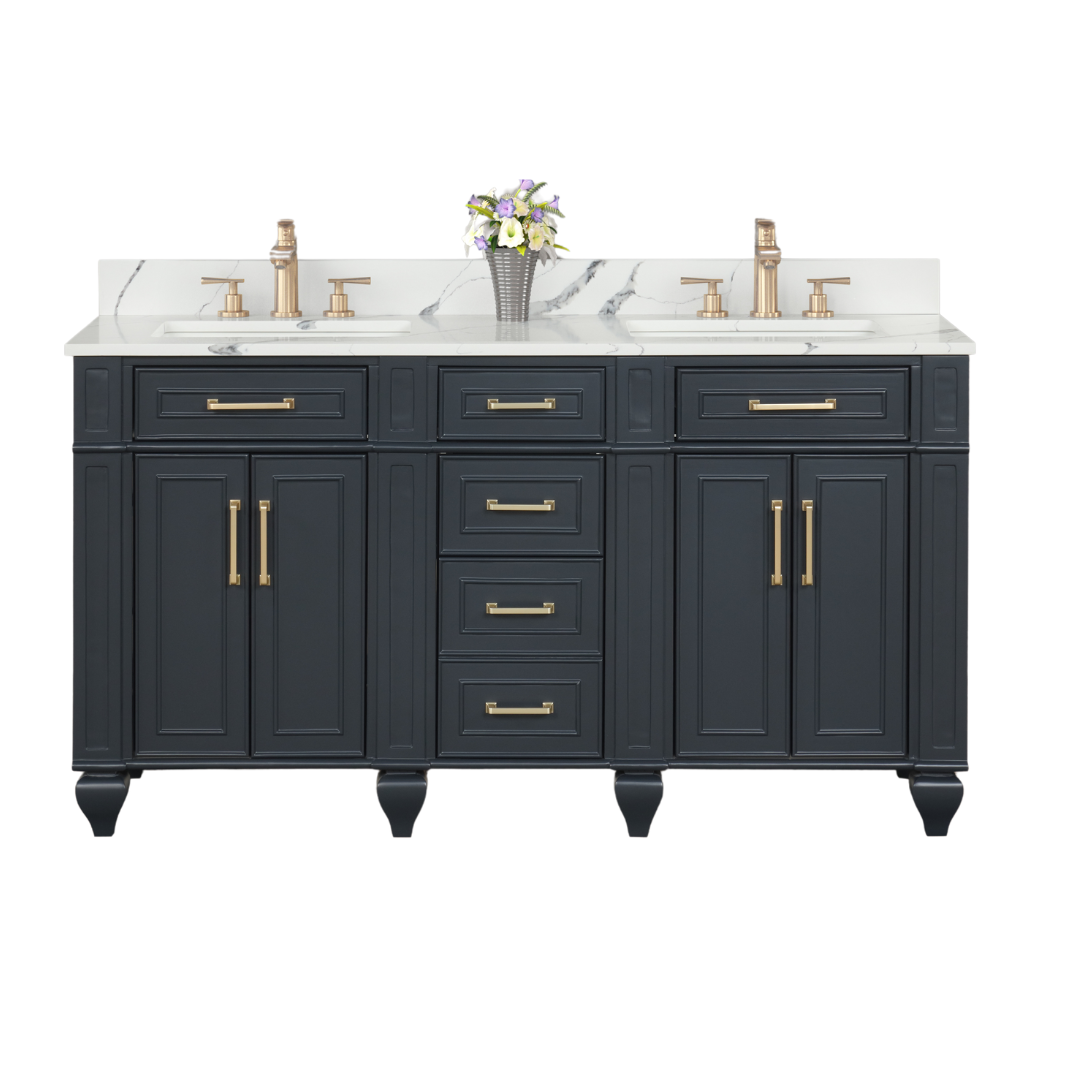 Corbin Vanity; After Midnight; 60 in. DB
