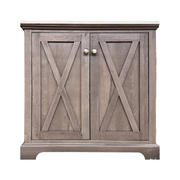 Mulberry Vanity, Gray; 36 in.