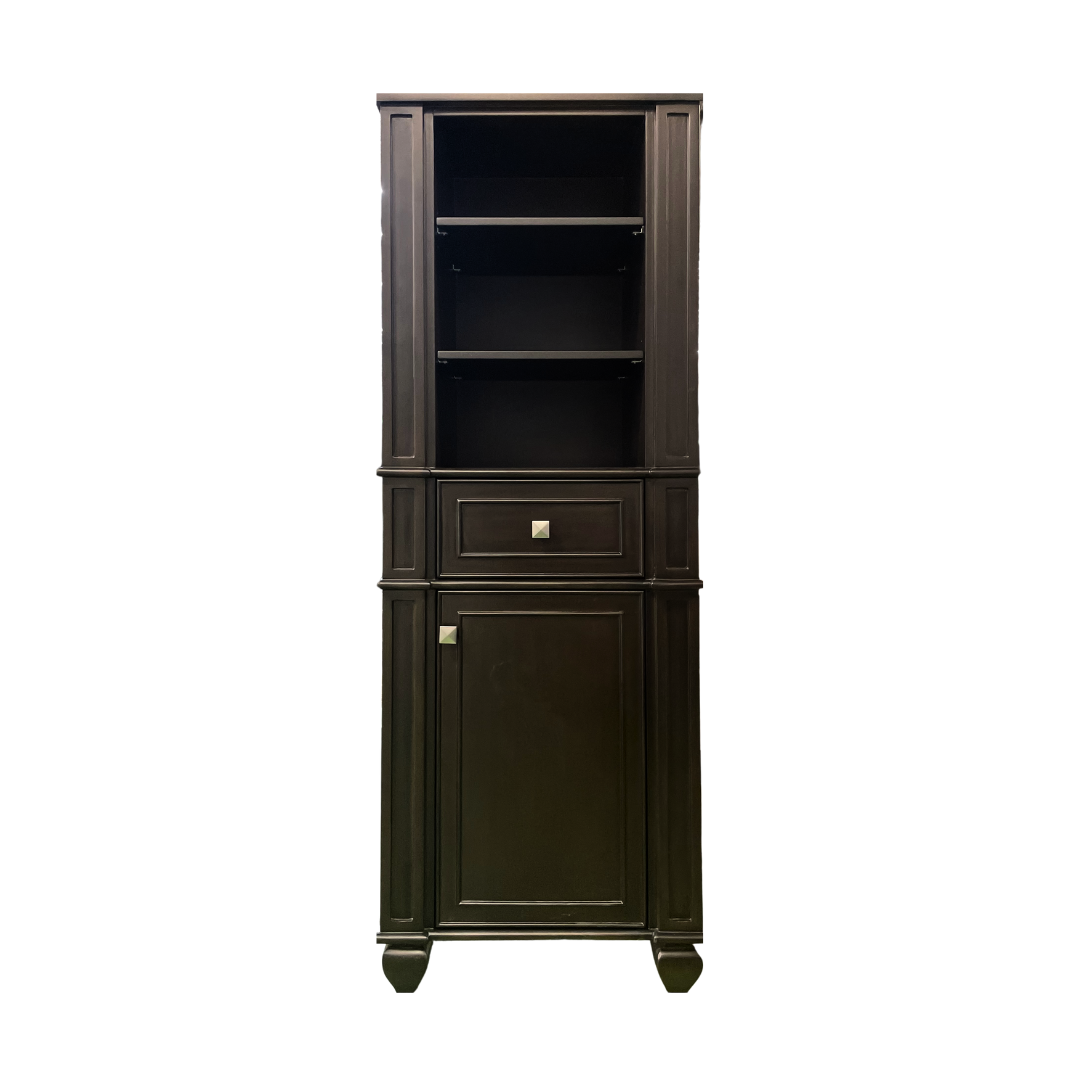 Corbin Vanity; Coffee Color; Linen Cabinet