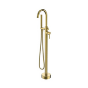 Cascade Freestanding Tub Filler, Gold