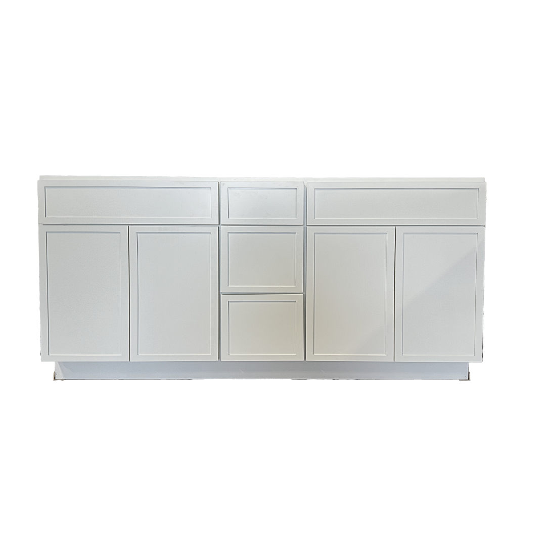 Royal Rome Vanity; Pigeon White; 60 in. DB