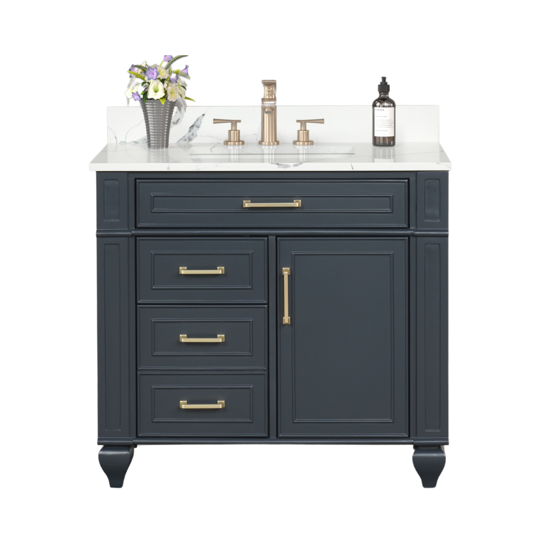Corbin Vanity; After Midnight; 36 in.