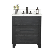 Sophia Vanity; Raven Oak; 30 in.
