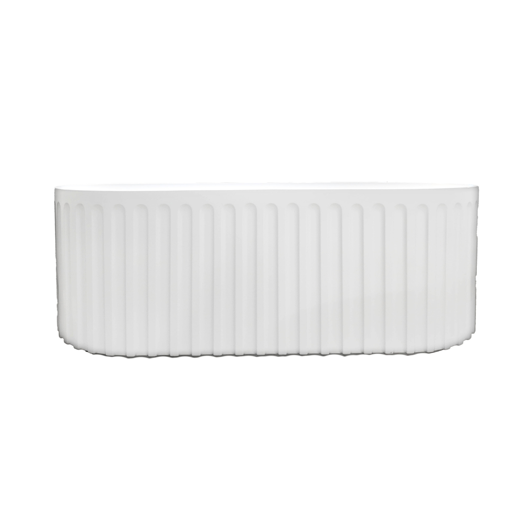 Bliss Freestanding Tub; White; 67 in.