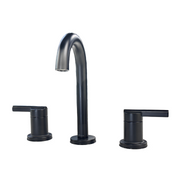 Brislin Bathroom Faucet, Matte Black, 8" Spread