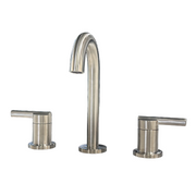 Brislin Bathroom Faucet, Matte Black, 8" Spread