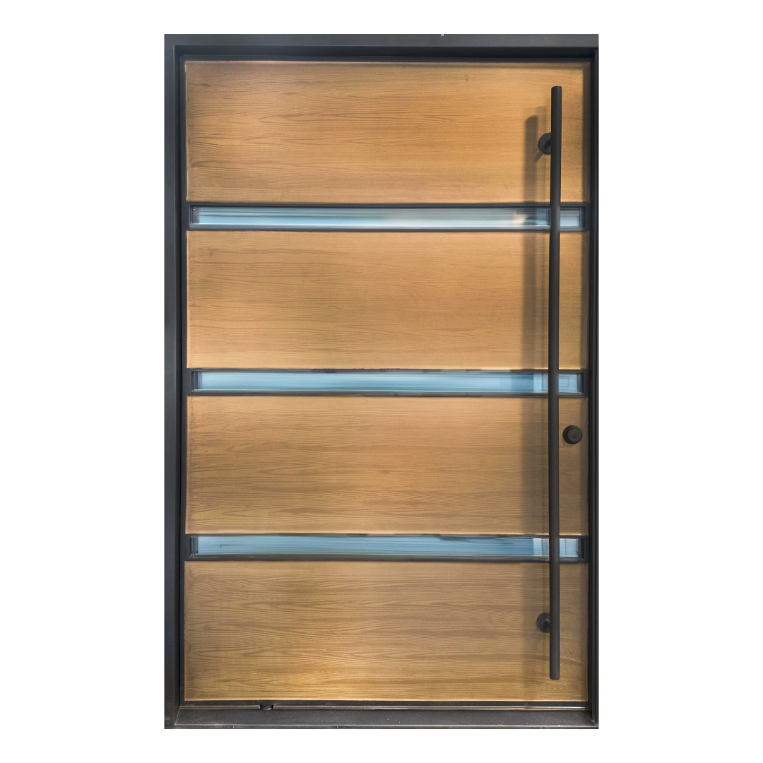 Camargo Pivot Iron Door; Left Hand Swing; 60.5 in. x 81.5 in.