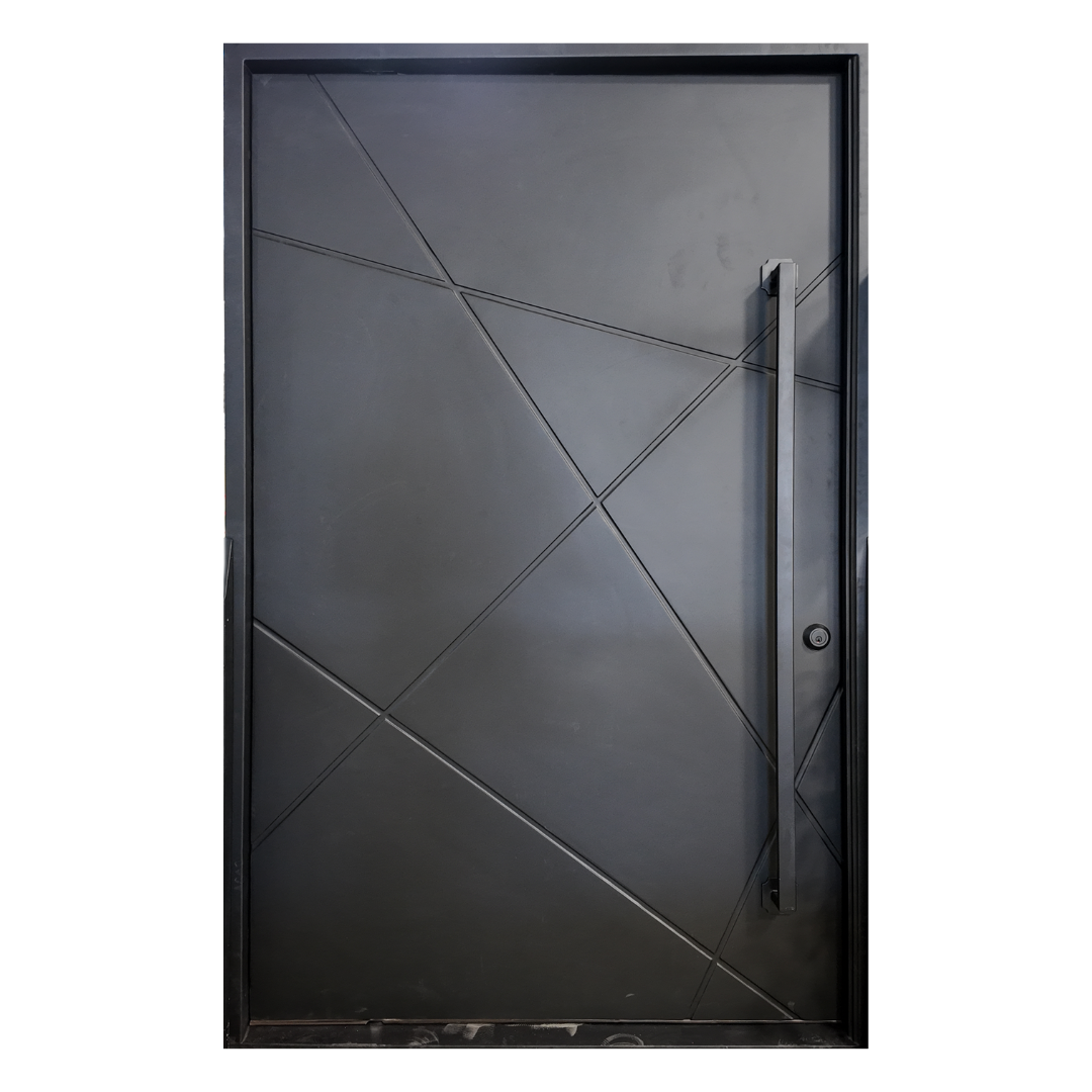 Estancia Pivot Iron Door; Left Hand Swing; 60.5 in. x 93.25 in.