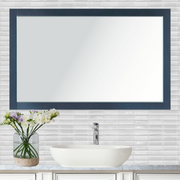 London Vanity Mirror; Teal; 56 in. x 34 in.