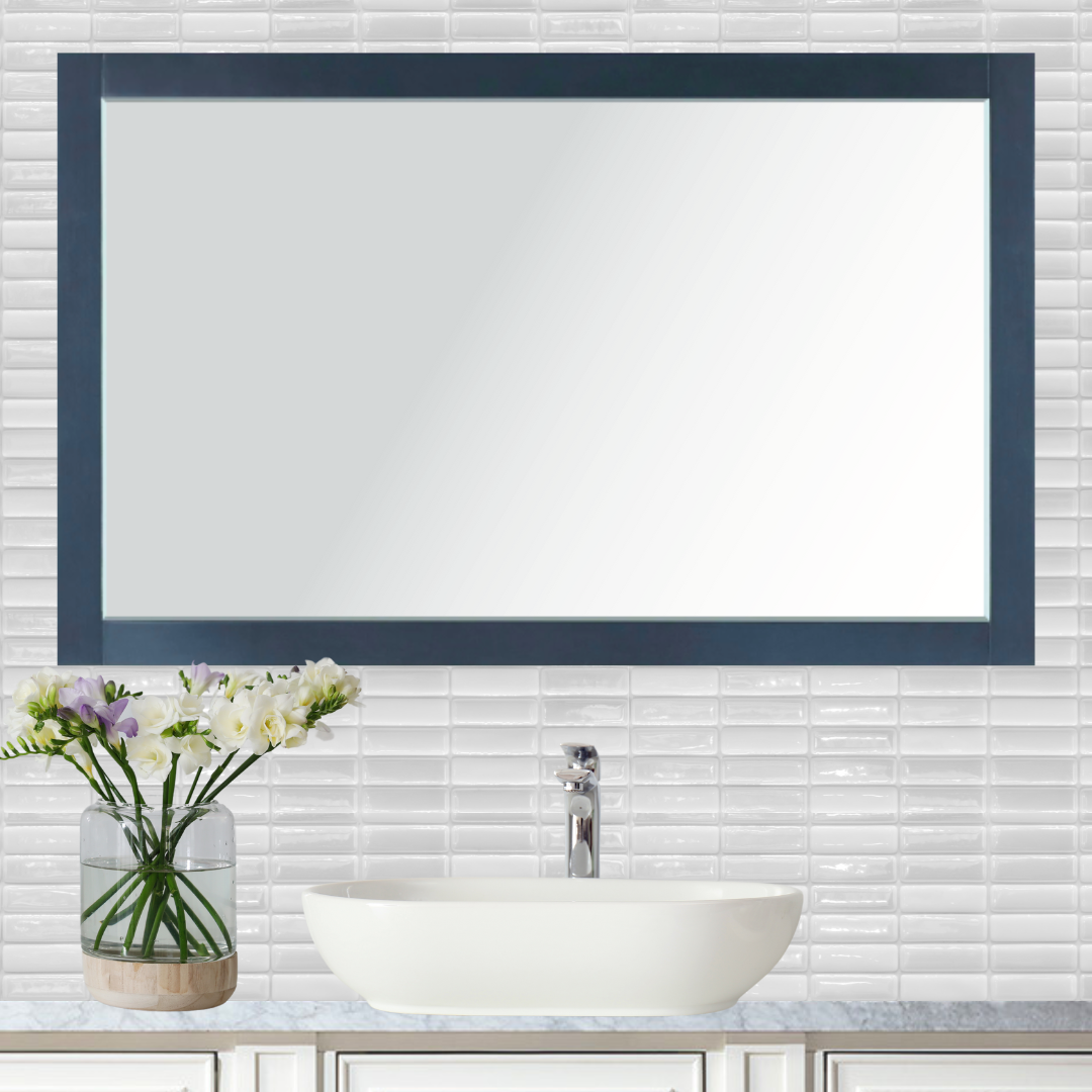 London Vanity Mirror; Teal; 56 in. x 34 in.