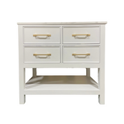 London Vanity, White; 36 in.