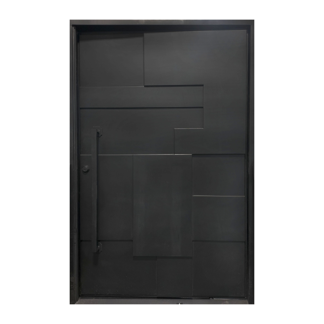 Maidstone Pivot Iron Door; Right Hand Swing; 60.5 in. x 81.5 in. 