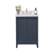 Nova Vanity; Navy Blue; 24 in.