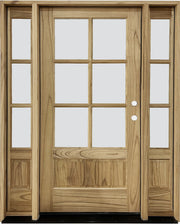 Sahara Series, 6 Lite "Thermo-Wood" 10"-3'-10"