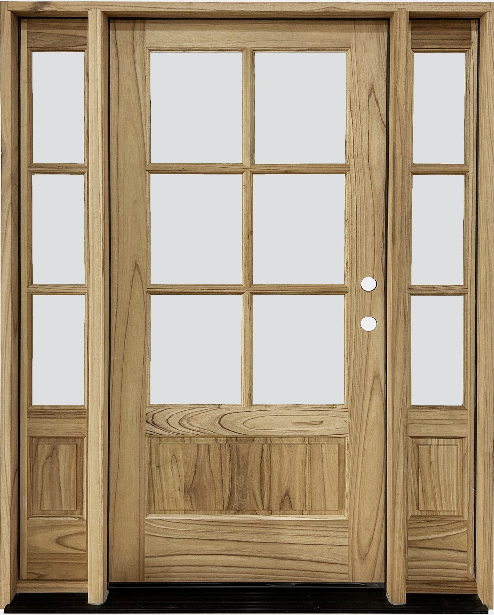 Sahara Series, 6 Lite "Thermo-Wood" 10"-3'-10"