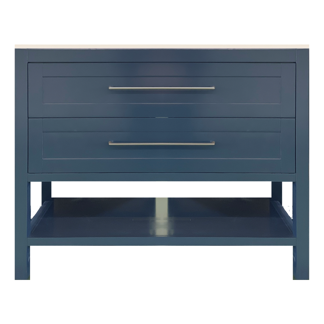 Saddie Vanity; Light Grey; 40 in.
