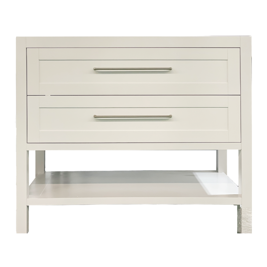 Saddie Vanity; Light Grey; 40 in.