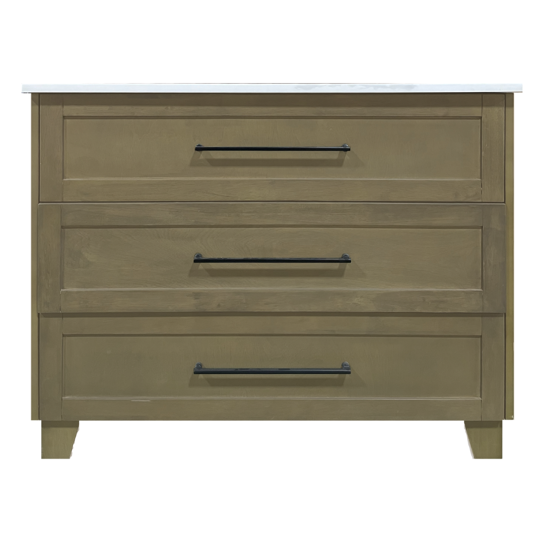 Sophia Vanity; Washed Grey; 42 in.