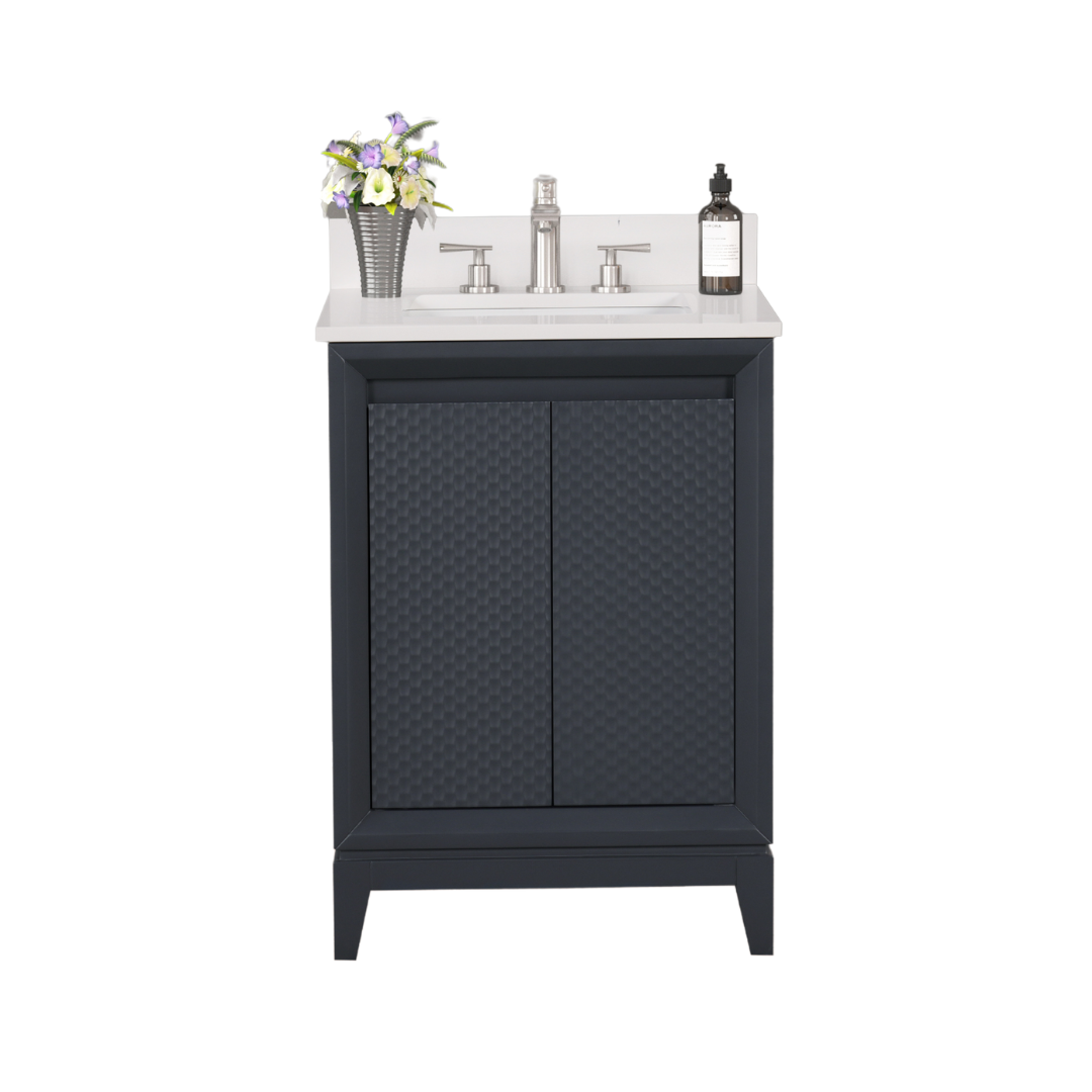 Wren Vanity; Dark Gray; 24 in.