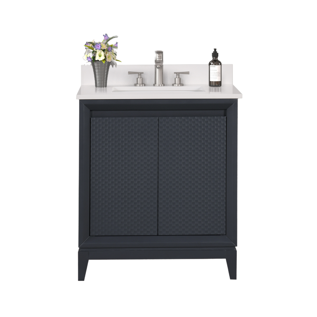 Wren Vanity; Dark Gray; 30 in.