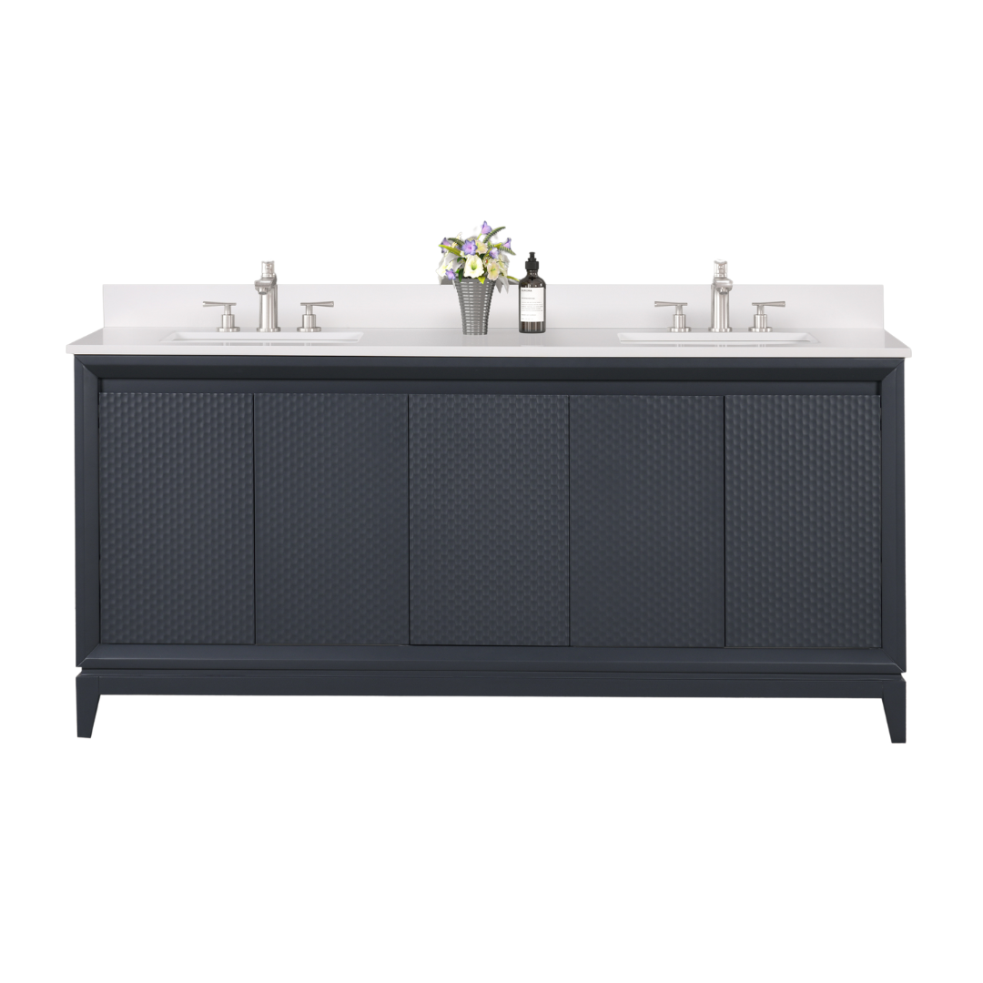 Wren Vanity; Dark Gray; 72 in.