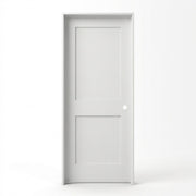 2 Panel Shaker Primed Prehung Interior Door solid core