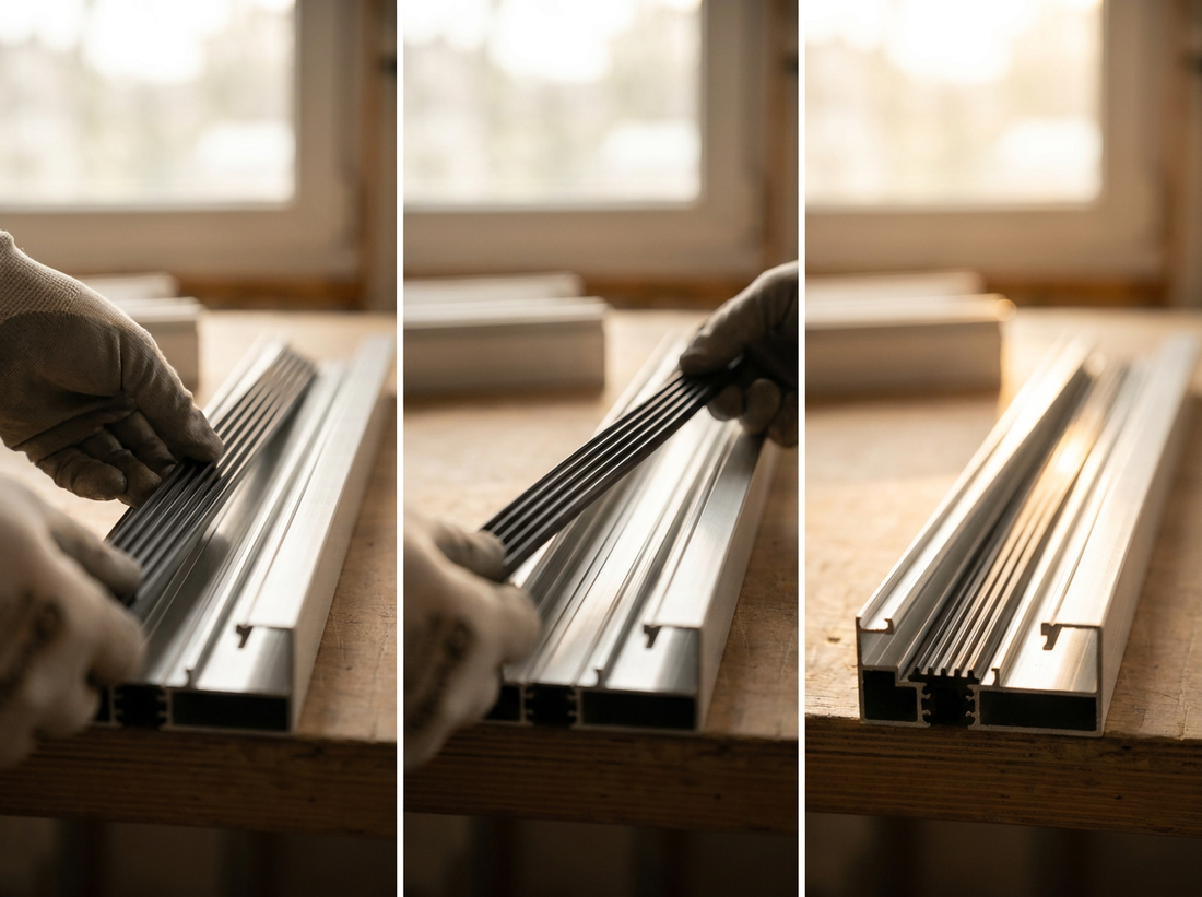 Aluminum step 2 Thermal break