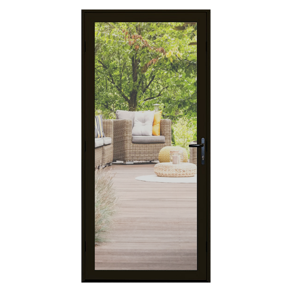 Alexues Series Full View Single Door; Left-hand Inswing