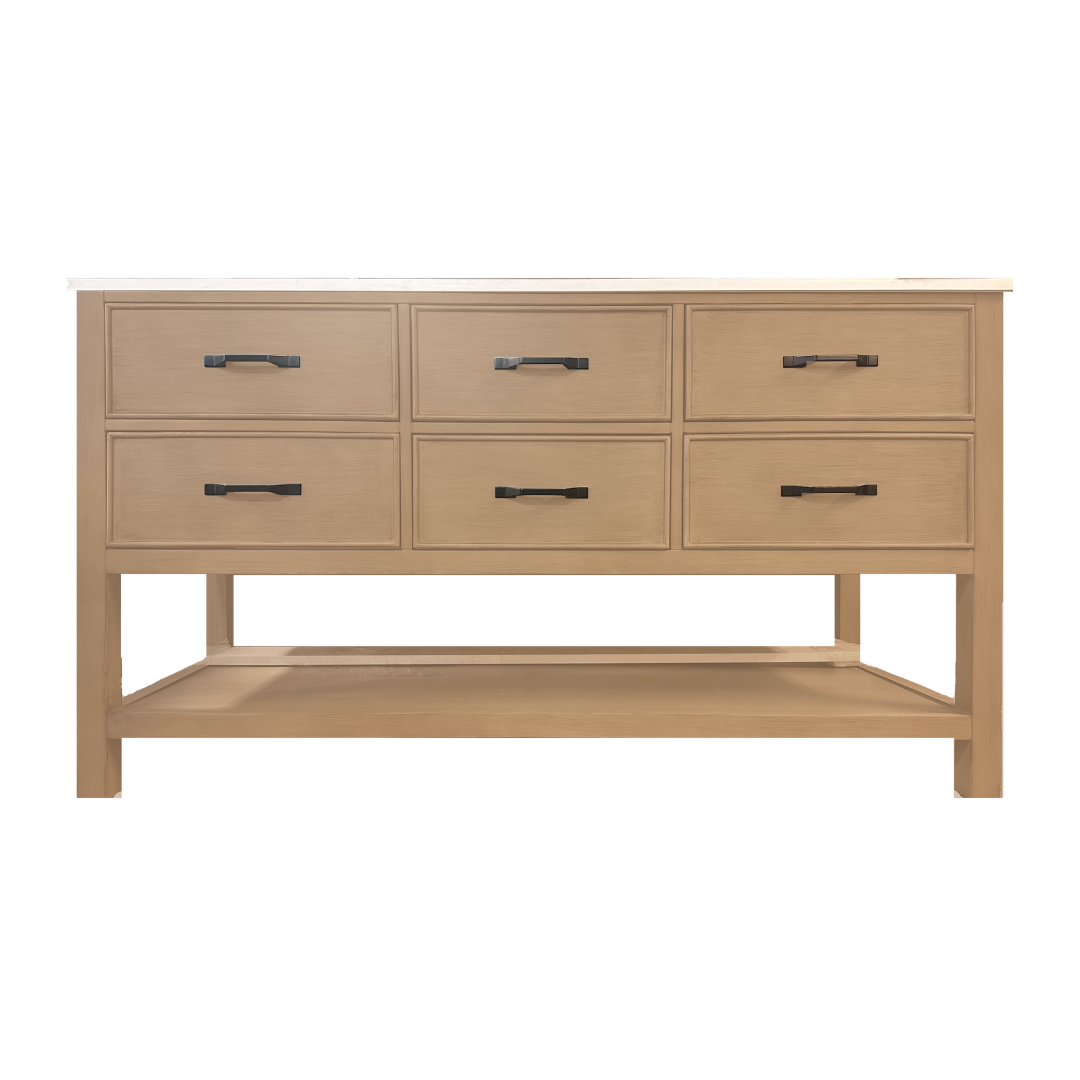 London Vanity; Antique Grey; 60 in.