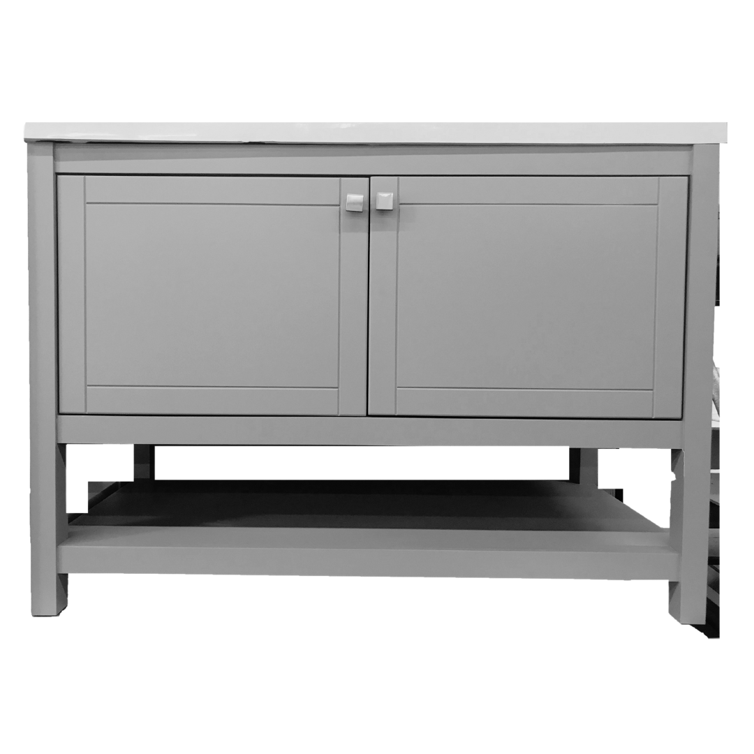 Trento Vanity; Grey; 48 in.