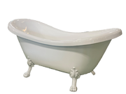 Haven Freestanding Clawfoot Tub, 66 in.