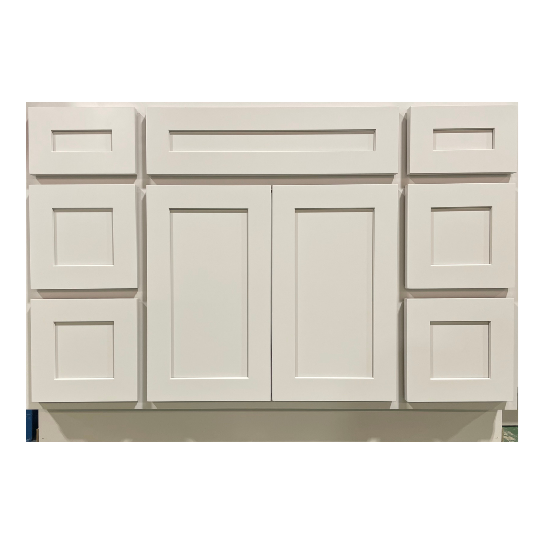 Vision Vanity; Harbor; 48 in. with 6 Drawers