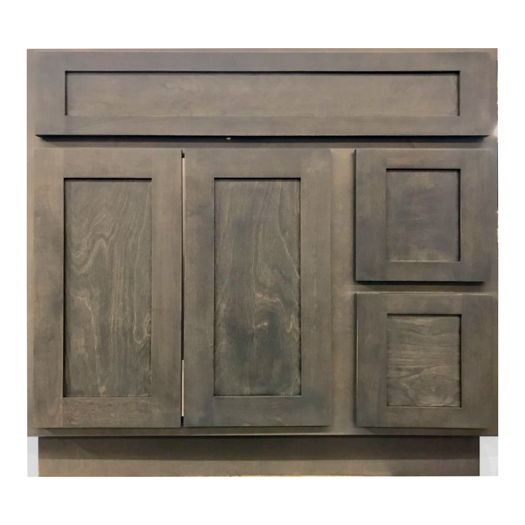 Vision Vanity; Storm; 36 in. Left Hand