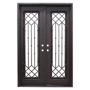 Slim Lux Iron Door; Double