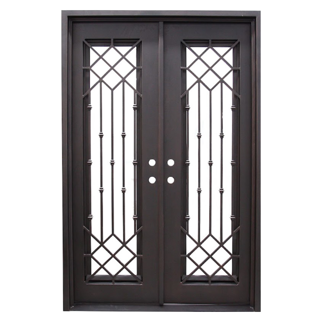Slim Lux Iron Door; Double