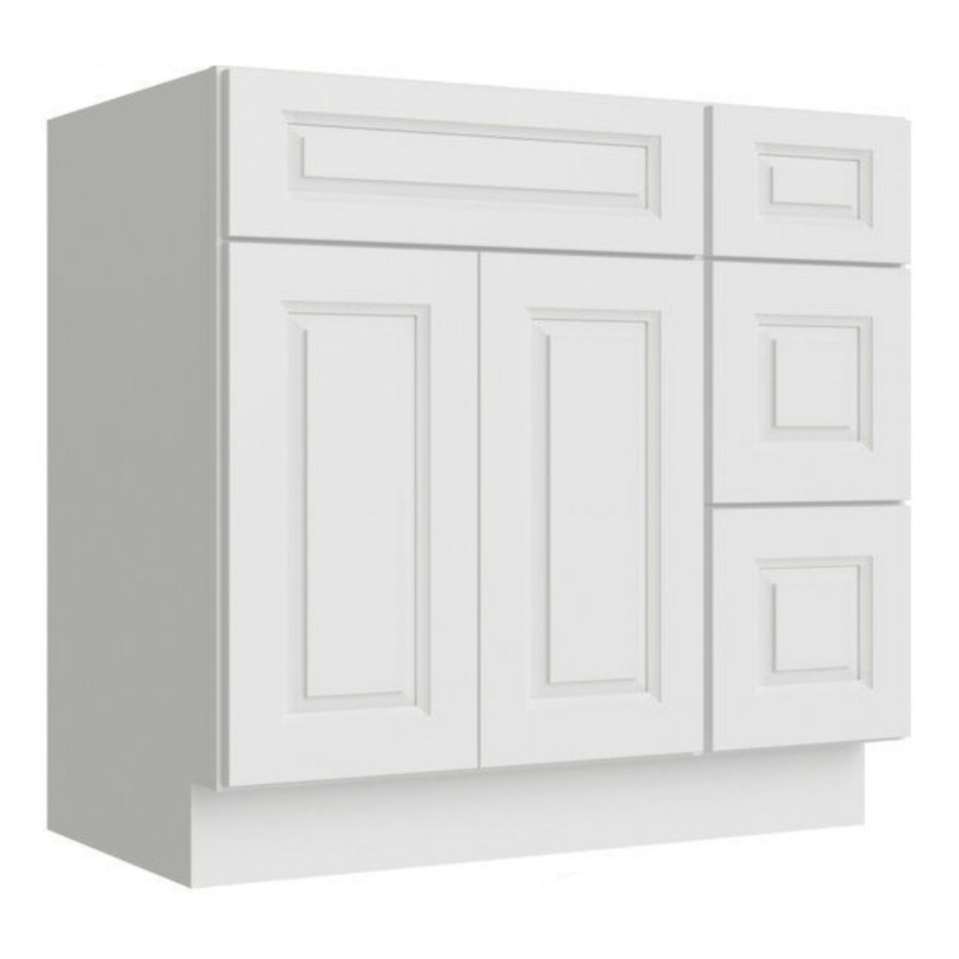 Prestige Taho Vanity; Dove; 36 in.; RH