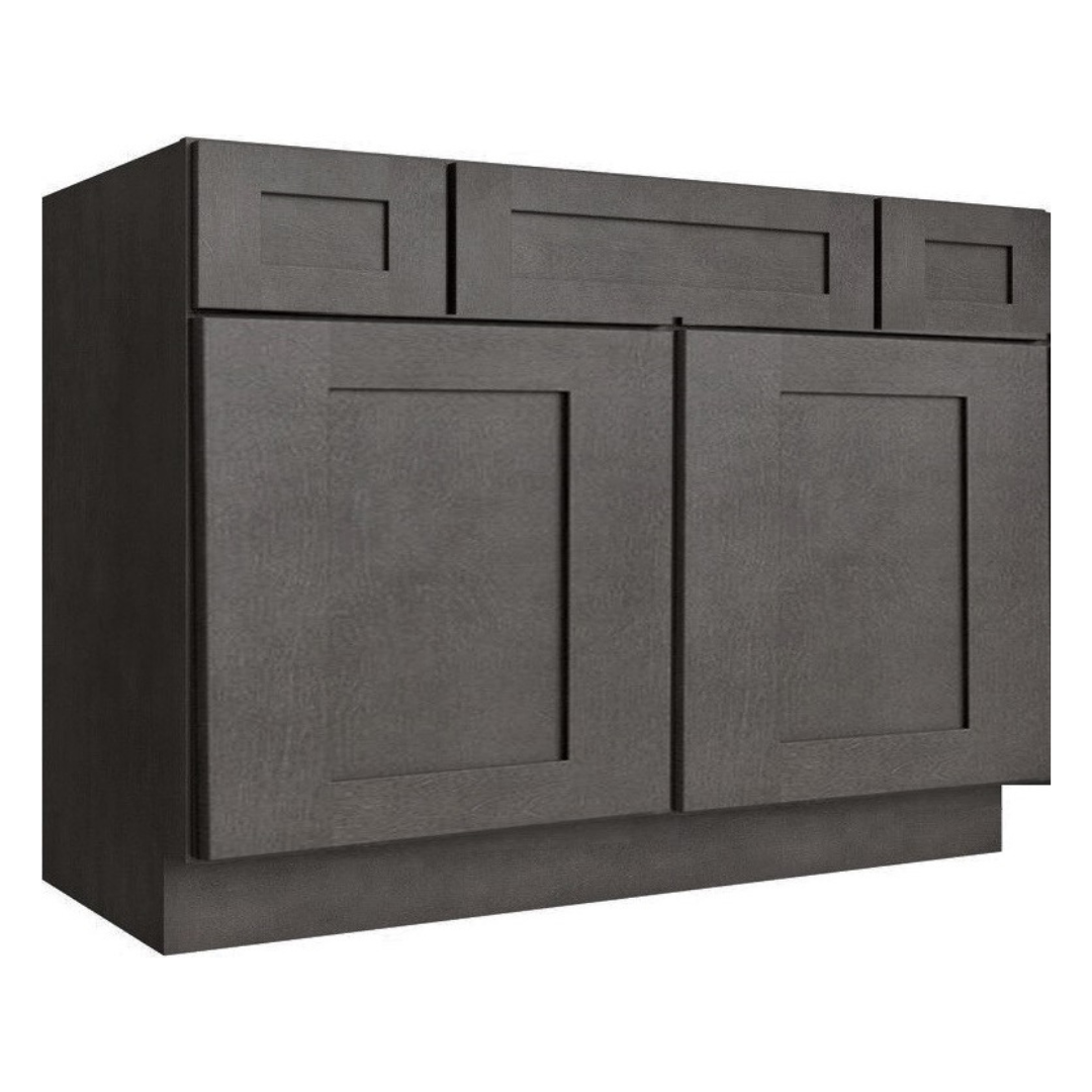 Prestige Shaker Vanity; Cinder; 42 in.
