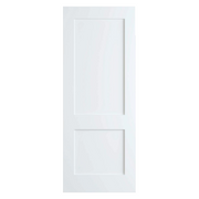Barn Door 42 in. x 100 in. 2 Panel Shaker Primed