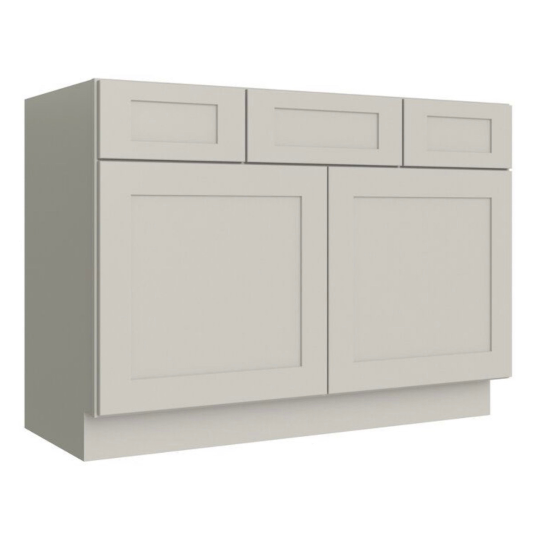 Prestige Shaker Vanity; Dove; 48 in.