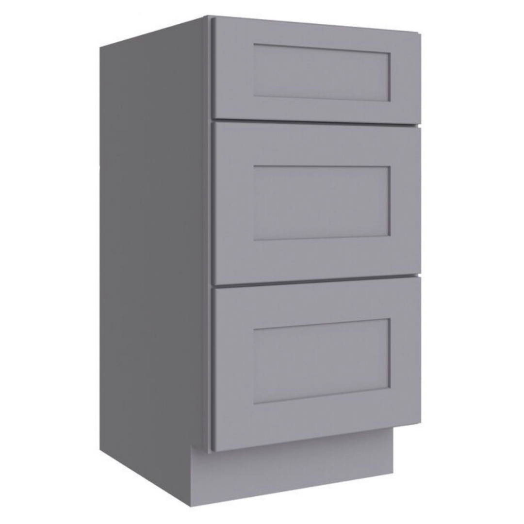 Prestige Shaker Vanity; Grey; 18 in. DB