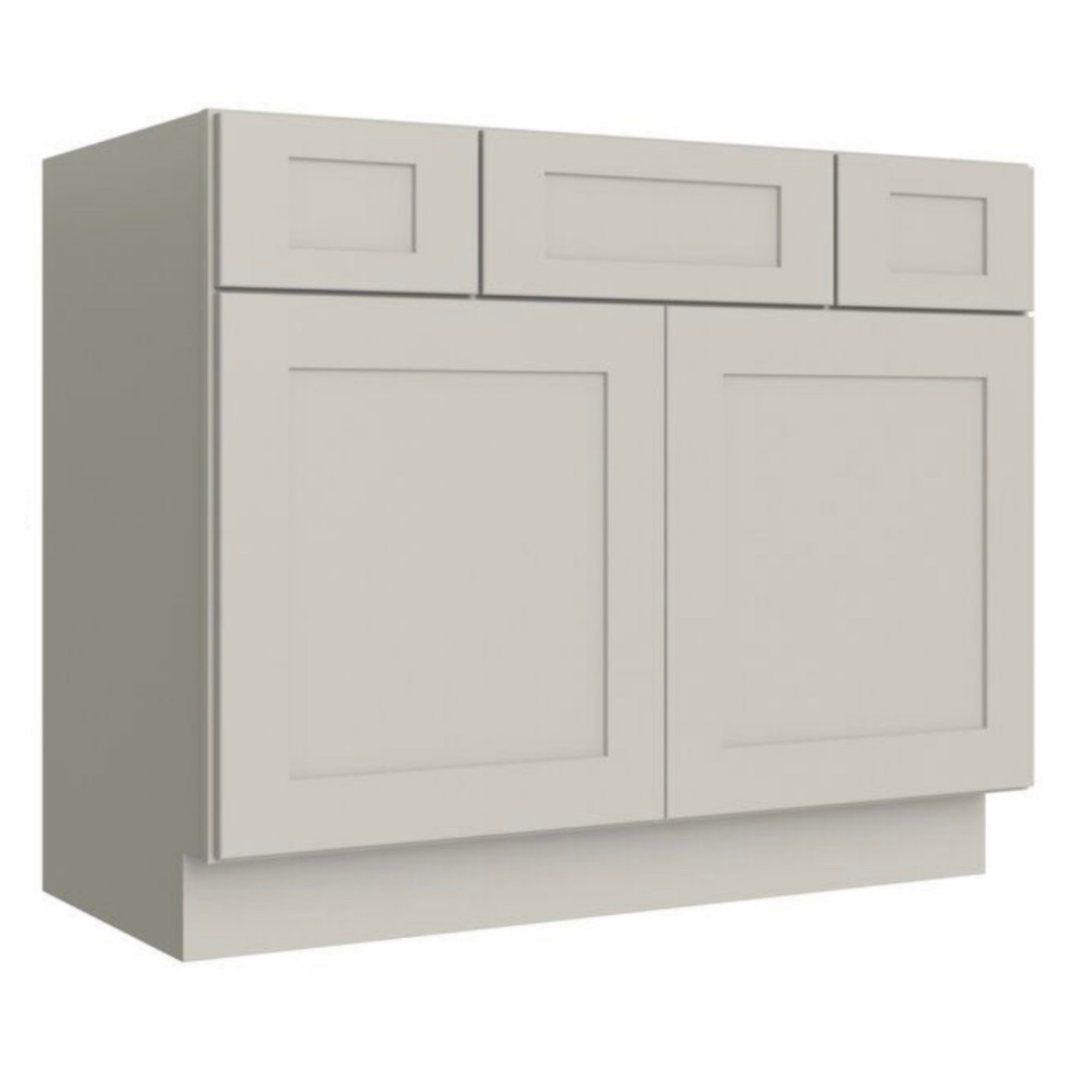 Prestige Shaker Vanity; Dove; 42 in.
