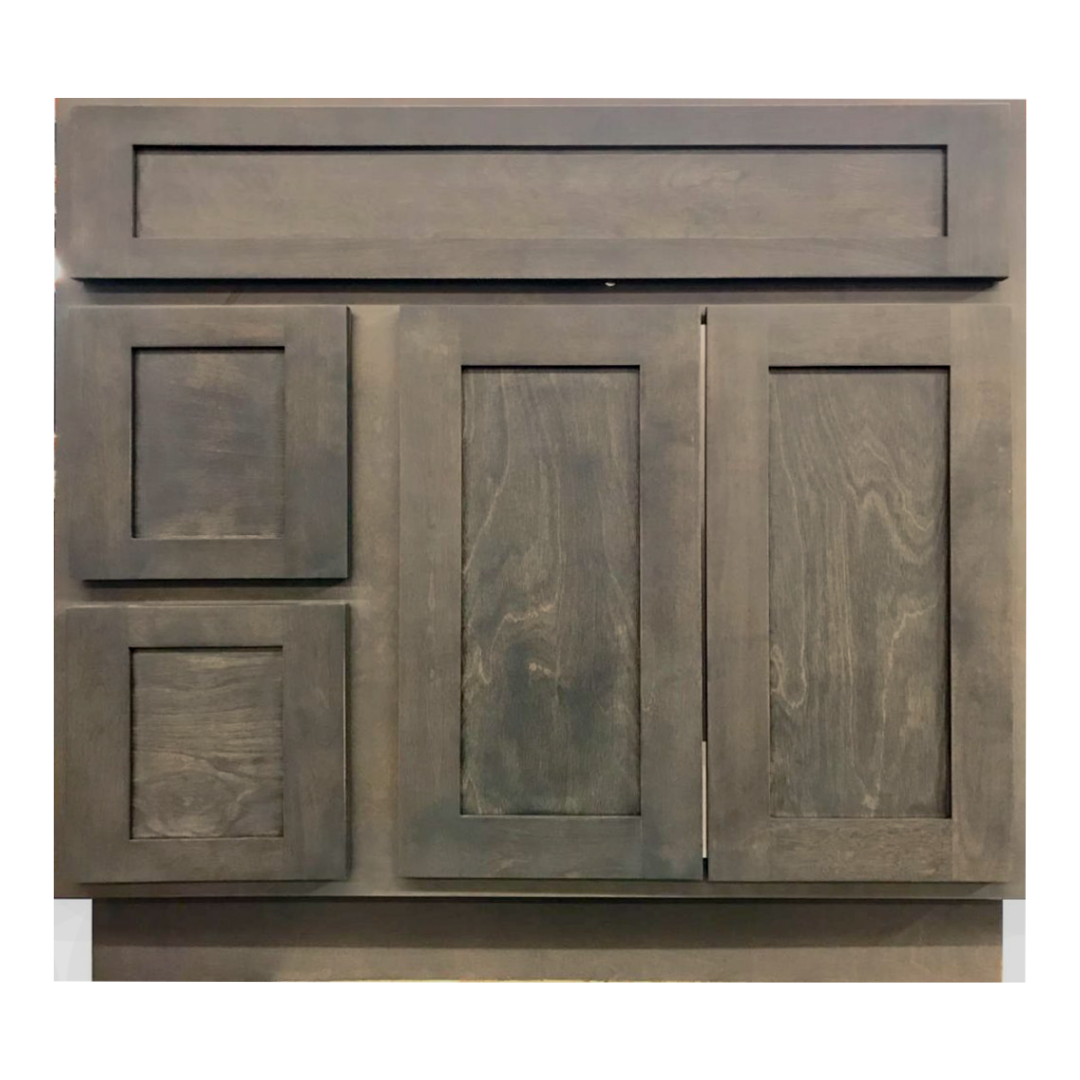 Vision Vanity; Storm; 36 in. LH