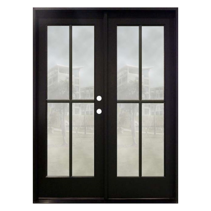 4 Lite SDL Clear Glass Fiberglass Door