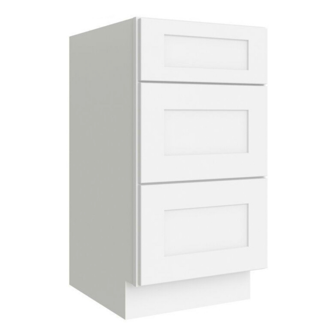 Prestige Shaker Vanity; White; 18 in. DB