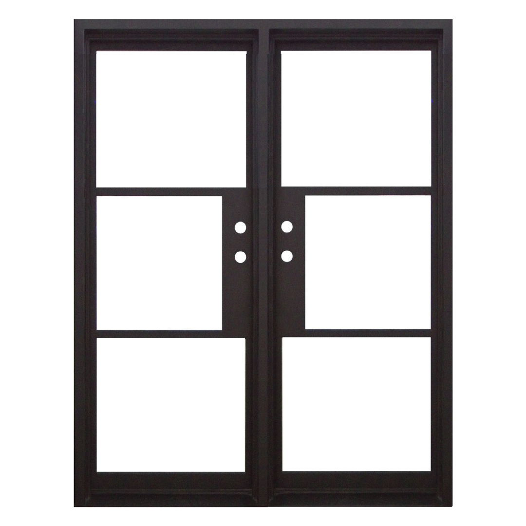 Sawyer Iron Double Door; 60.5 in. x 81.5 in.