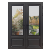 Alexues Series FV Panel Bottom Double Door; Left Hand Swing; 62.5 in. x 81.5 in.